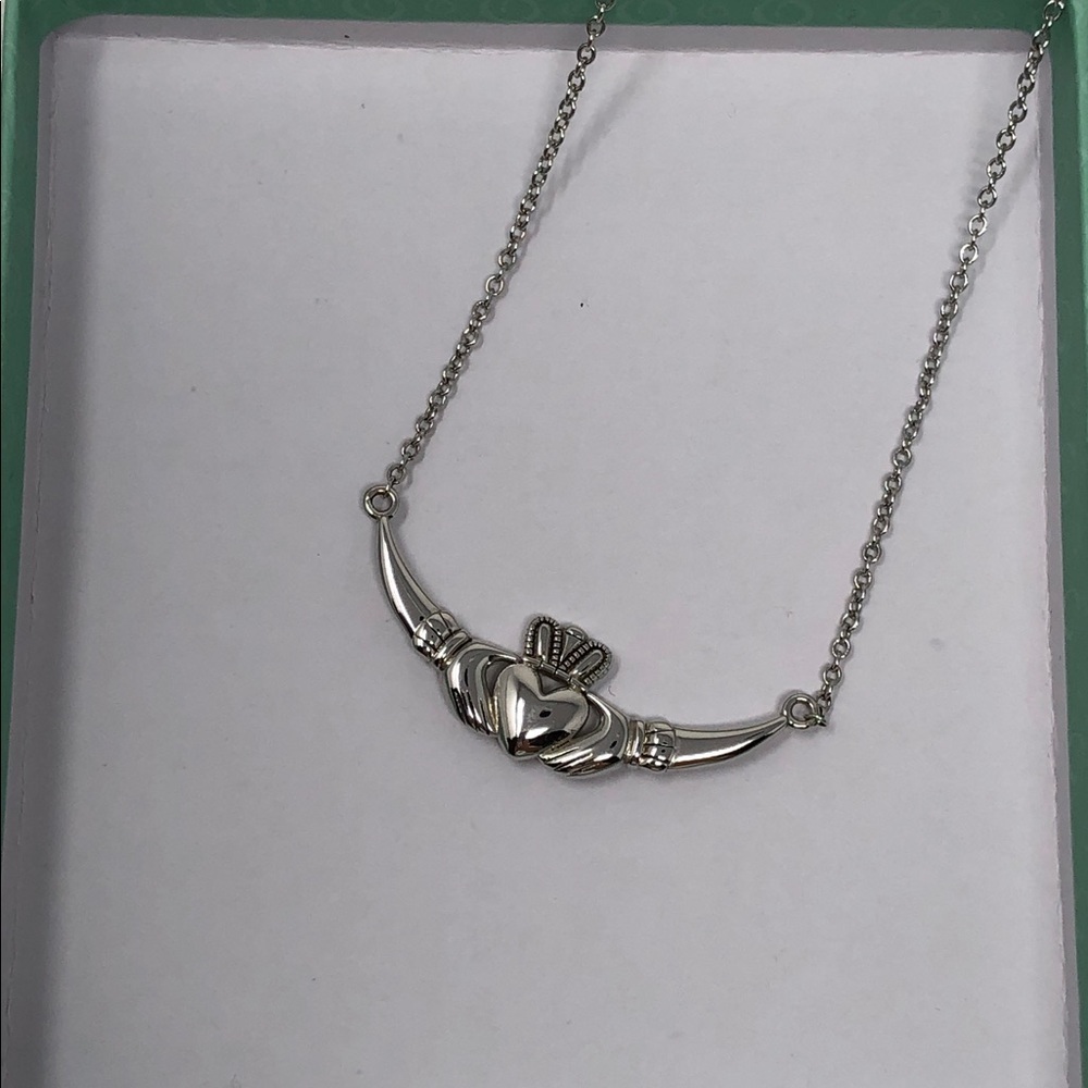 NEW ShanOre Platinum Plated Necklace Designed In Ireland - Picture 4 of 9